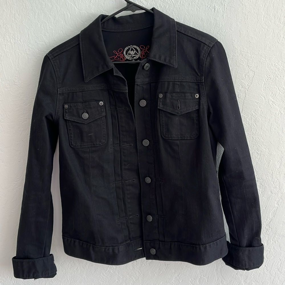 Gap 1969 Limited Edition Black Denim Jean Jacket - Picture 6 of 6